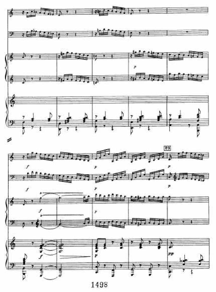 C大调三重协奏曲 Triple Concerto in C Major Op.56钢琴谱