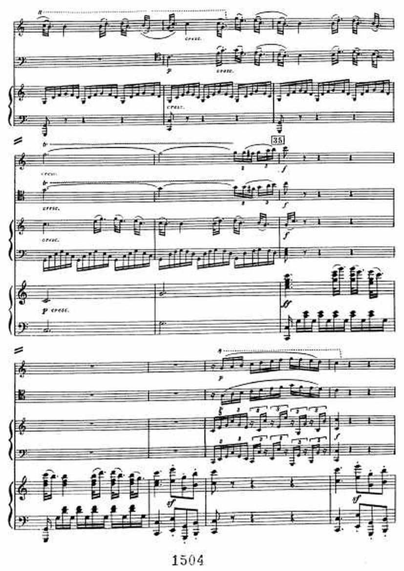 C大调三重协奏曲 Triple Concerto in C Major Op.56钢琴谱