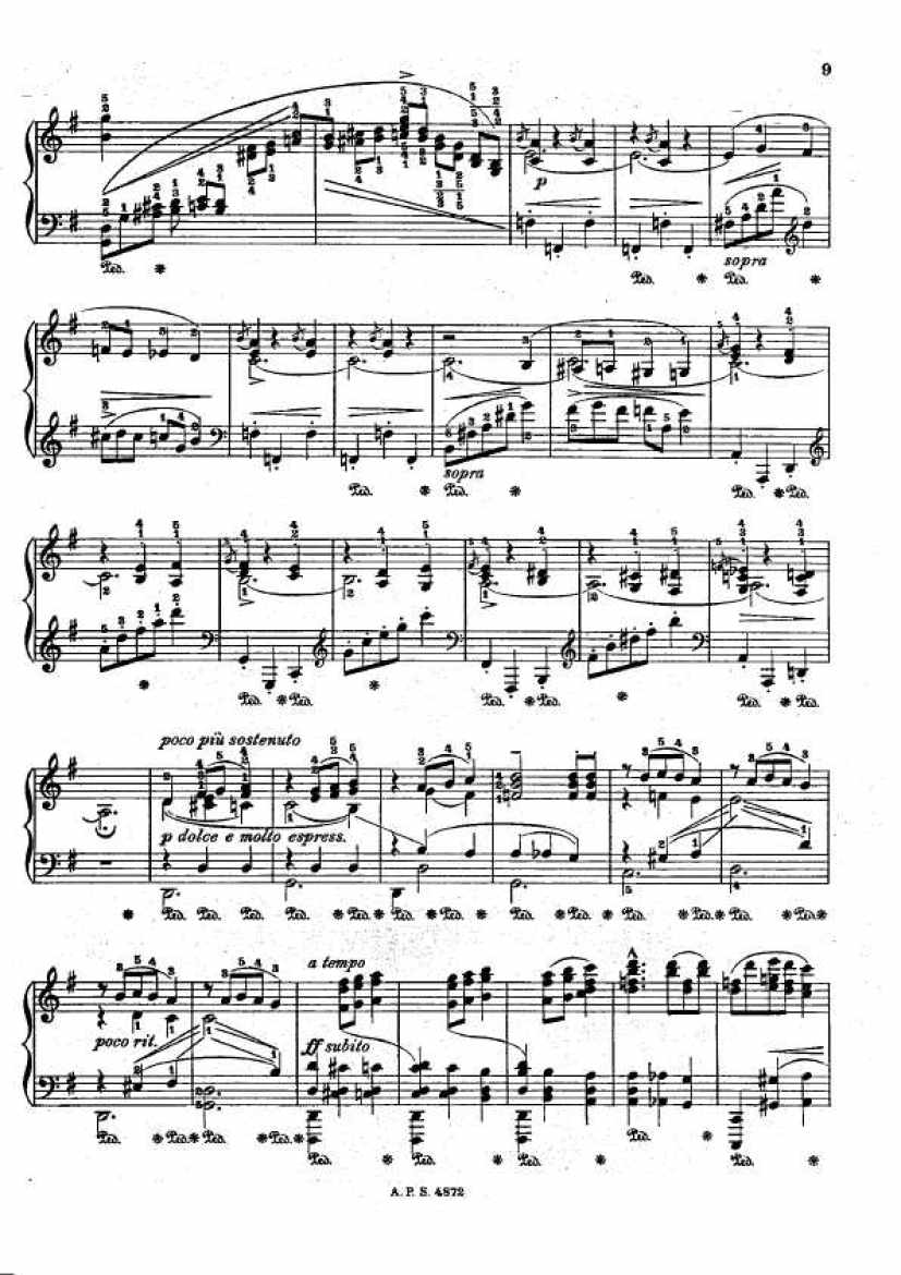 CHOPIN (GODOWSKY)钢琴谱