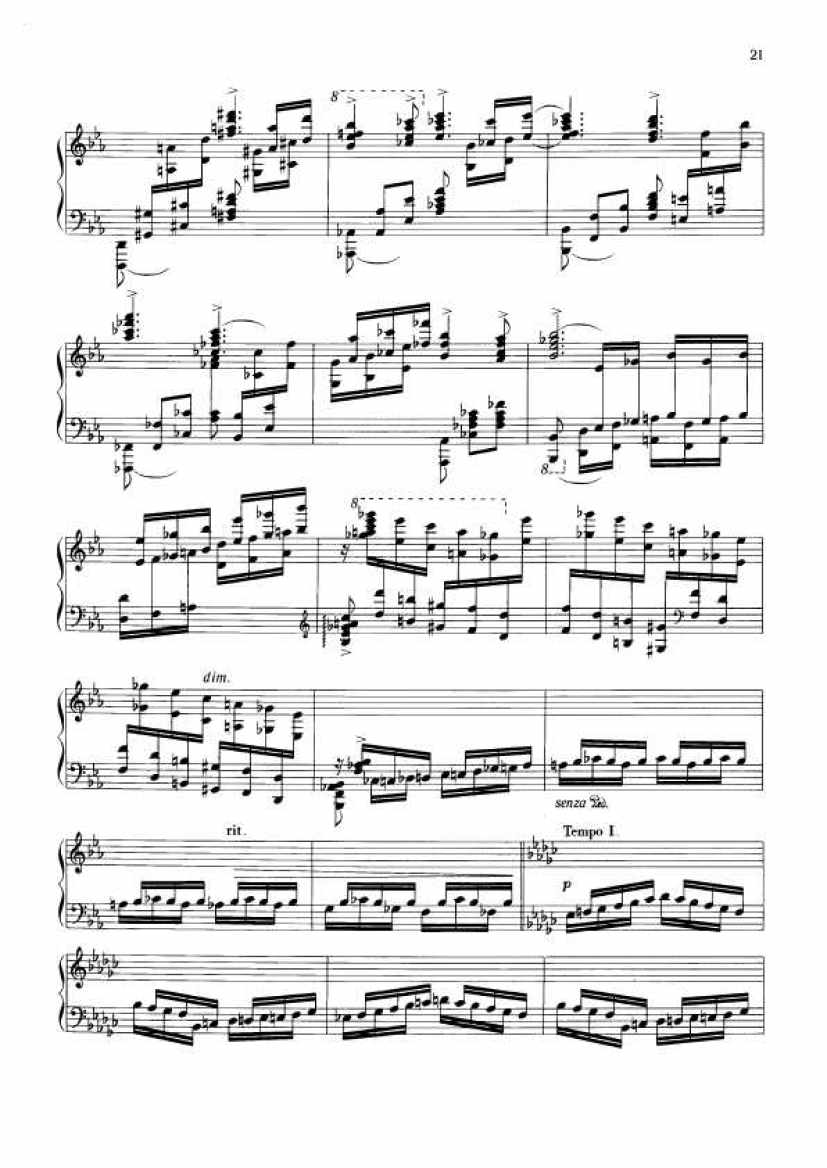 Dohnanyi_Etude Op.28钢琴谱