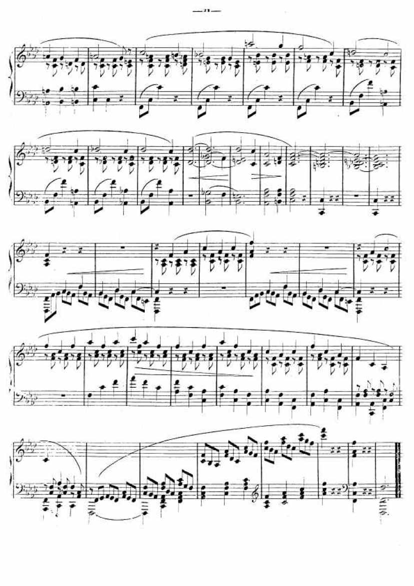 Rubinstein A op.10 Kammenoi钢琴谱