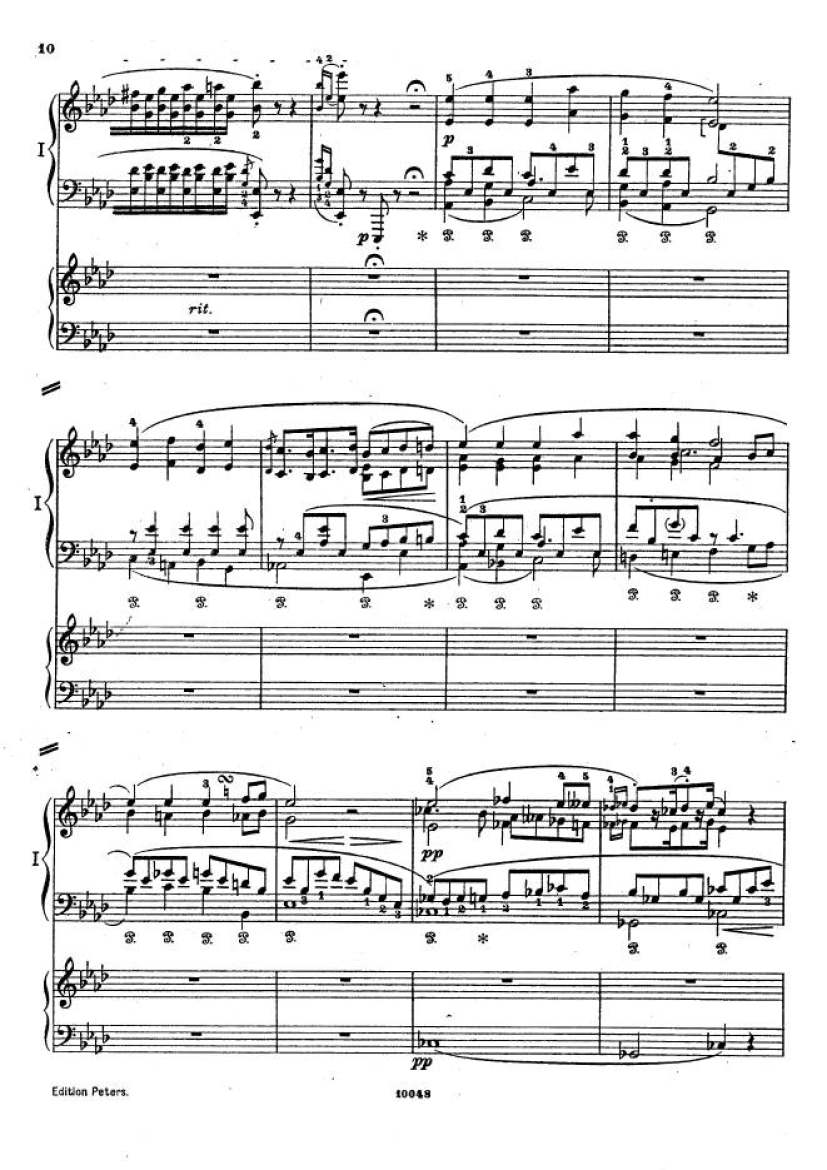 f小调钢琴协奏曲 Piano Concerto in f Minor Op.16钢琴谱