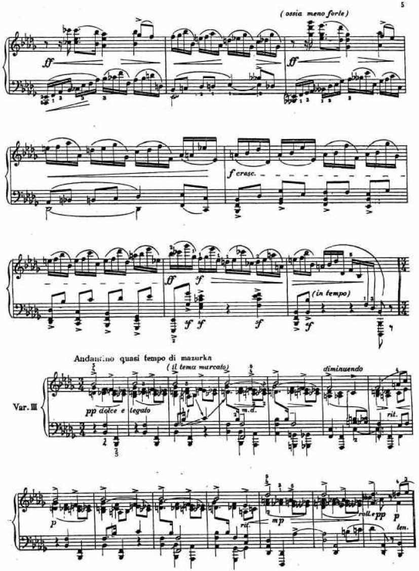 szymanowski 3钢琴谱