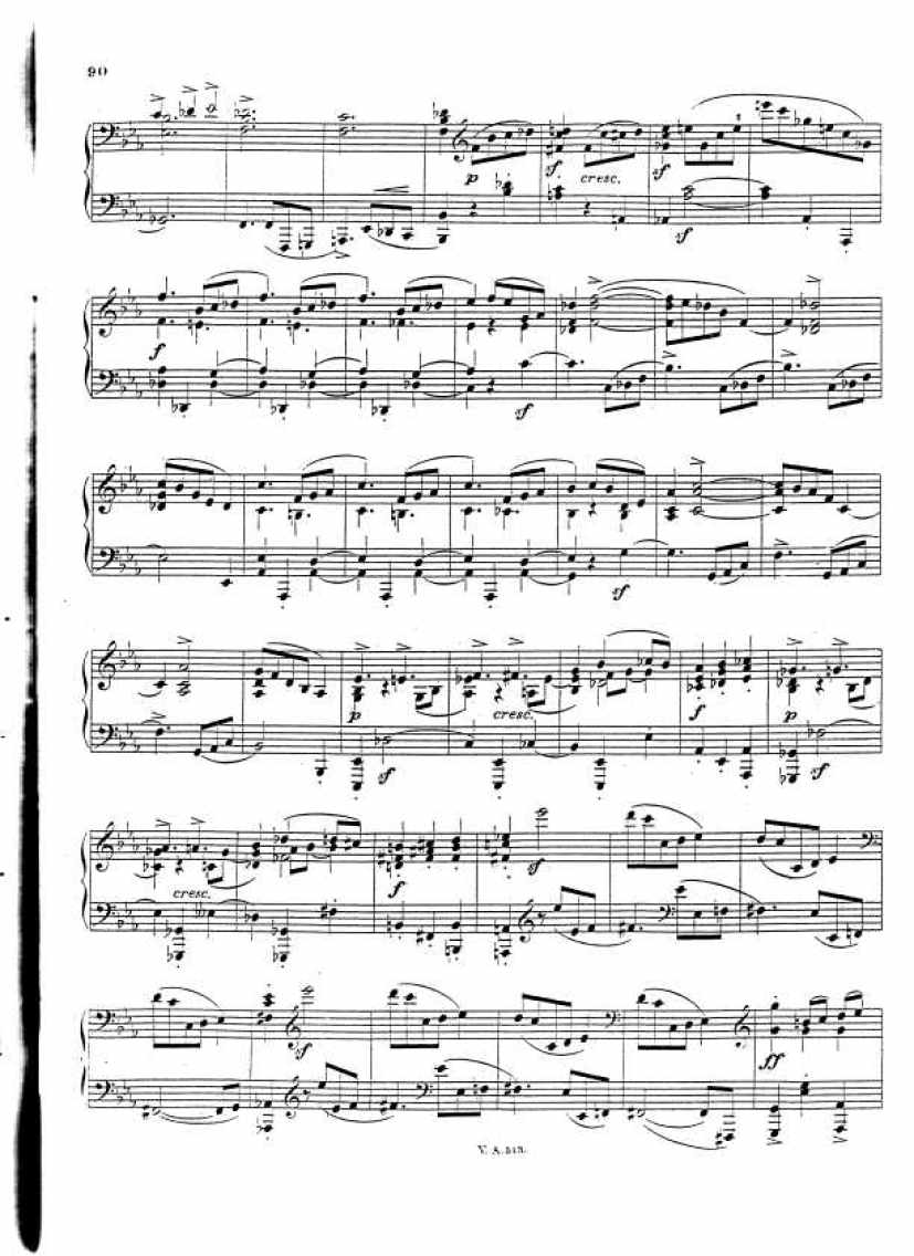 Scharwenka_op.36_Piano_sonata_No.2_part钢琴谱