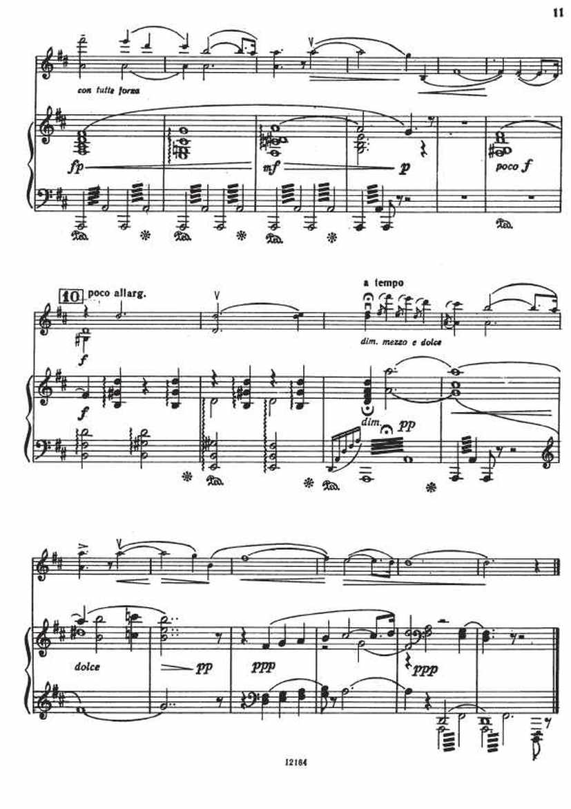 Sibelius_op.69a_Serenade_No.1_vln钢琴谱