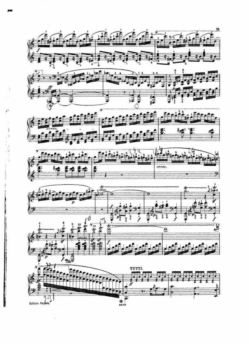 a小调钢琴协奏曲 Piano Concerto in a Minor Op.85钢琴谱