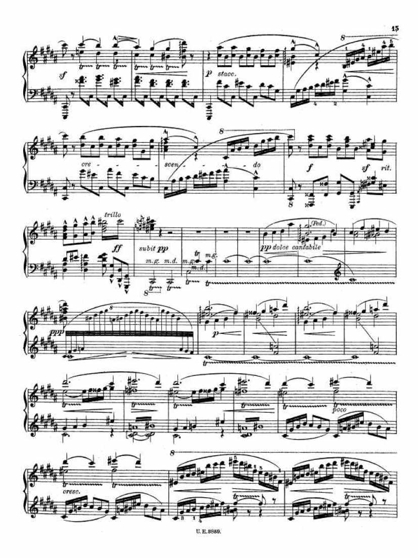 szymanowski 10钢琴谱