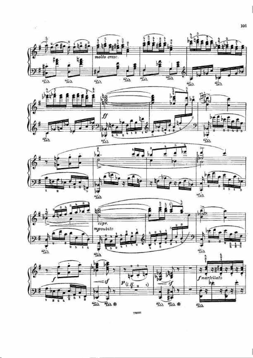 Cadenzas to Beethoven s Piano Concerto No[1].1 Op.15 华彩段（原版、戈多夫斯基、肯普夫版）钢琴谱