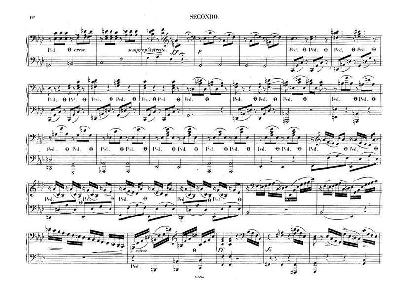 f小调第二钢琴协奏曲 Op.21 Piano Concerto No.2 in f Minor Op.21钢琴谱