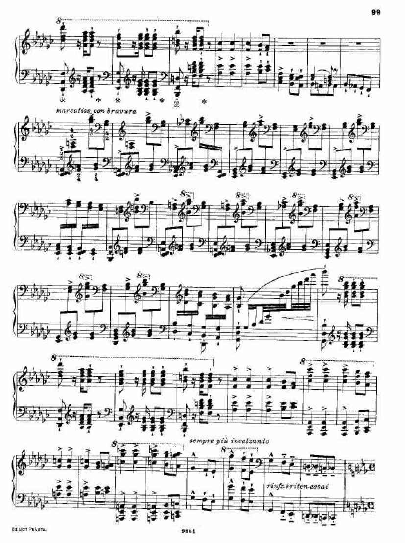 Liszt (Bellini)钢琴谱