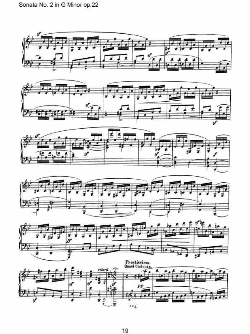 Schumann_op.22_Sonata钢琴谱