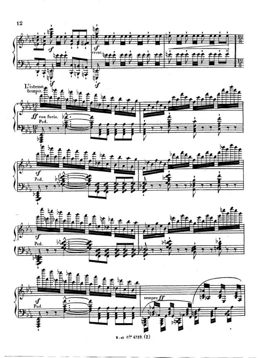 12首大调练习曲 12 Etudes in All Major Keys Op.35钢琴谱