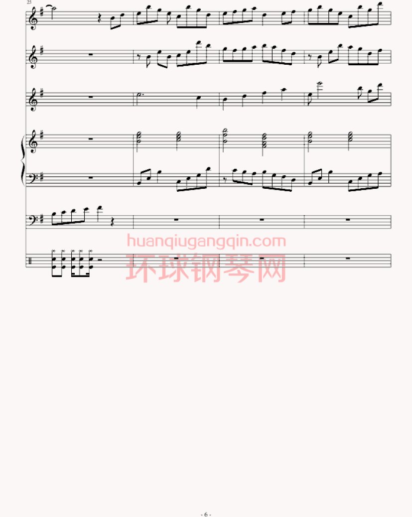 又一首没名字的曲子【有唱哦】钢琴谱