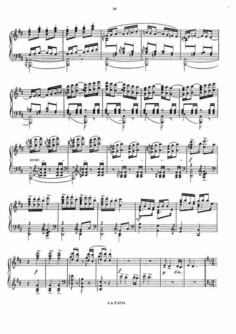 durand_debussy_petite钢琴谱