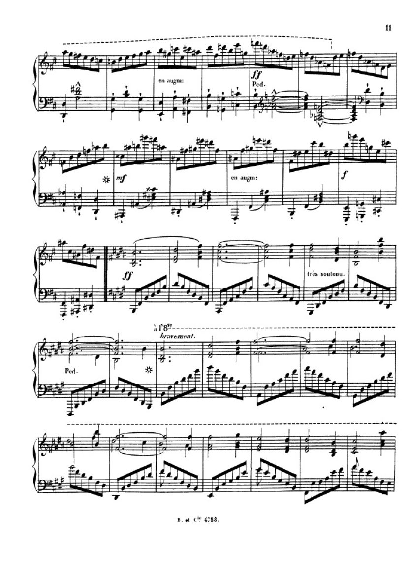 钢琴大奏鸣曲“人生”Grand Sonata Les Quatve Ages Op.33钢琴谱