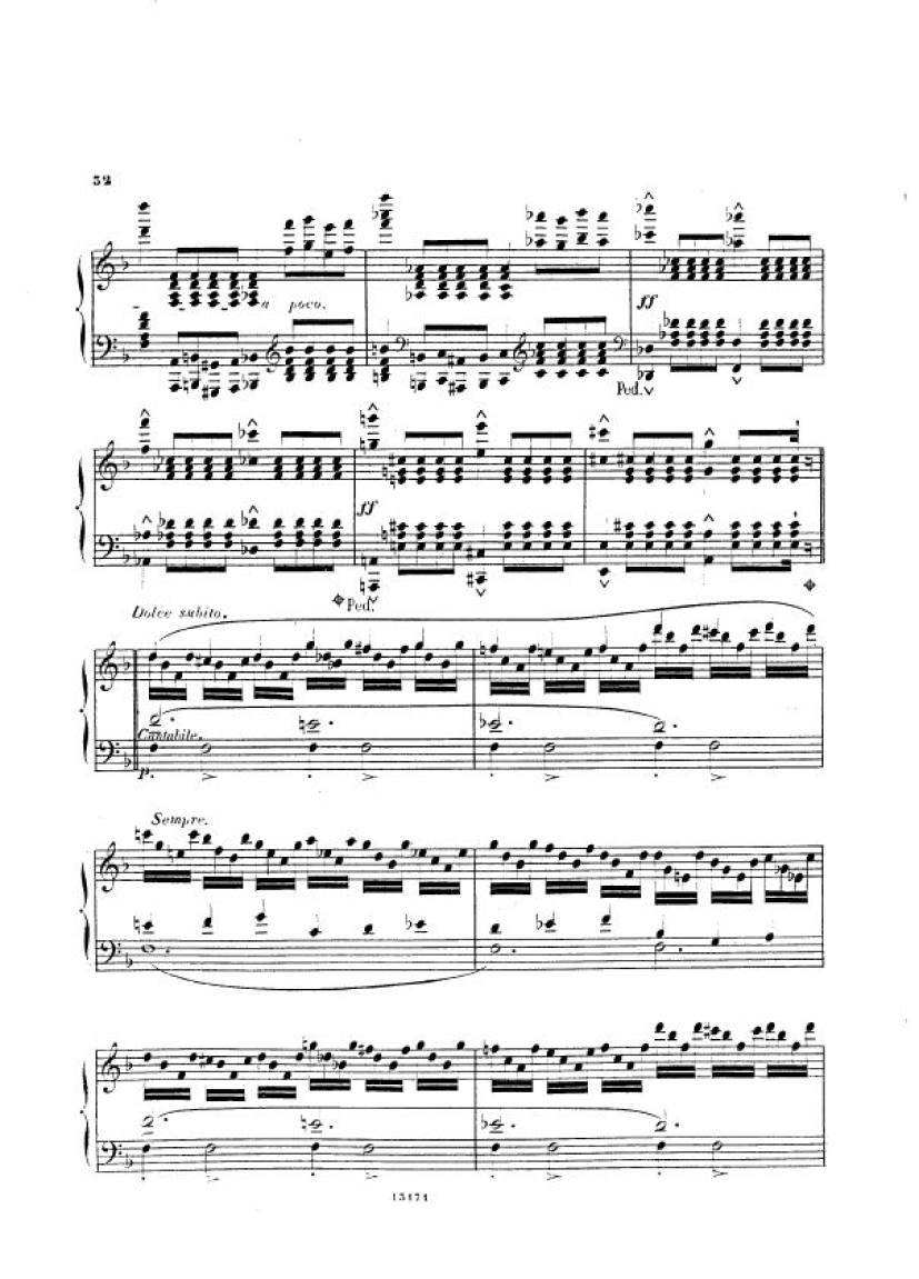 12首小调练习曲 12 Etudes in All Minor Keys Op.39钢琴谱