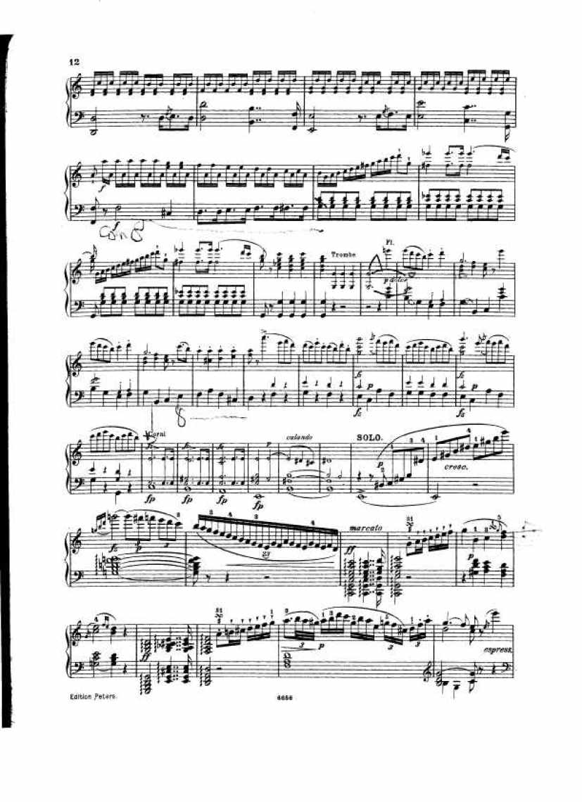 a小调钢琴协奏曲 Piano Concerto in a Minor Op.85钢琴谱