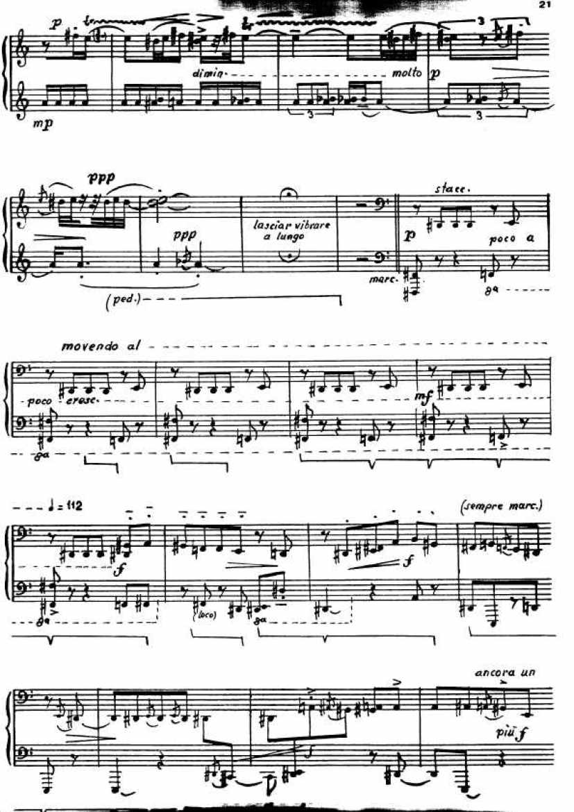 Scelsi Suite No8 Bot钢琴谱