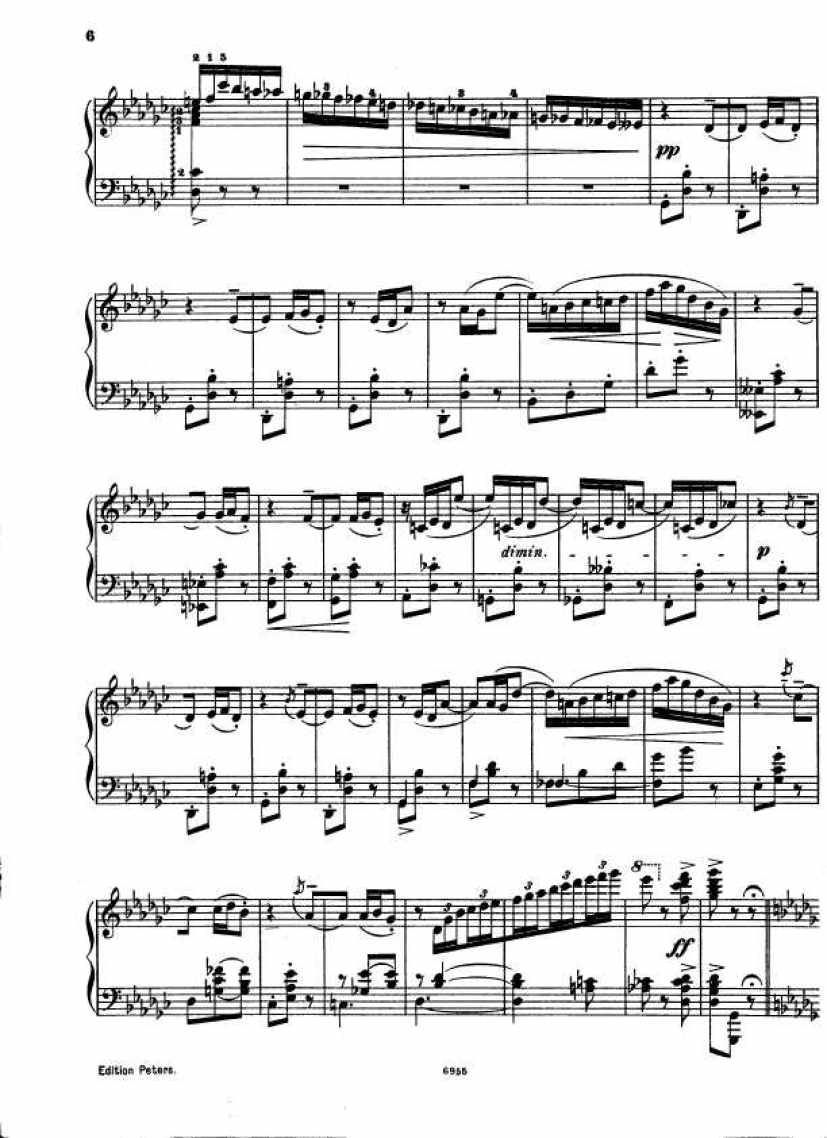 Moszkowski op.40 Scherzo钢琴谱