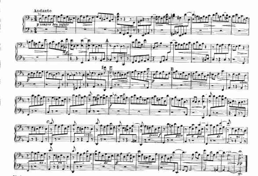 F大调第二勃兰登堡协奏曲 Brandenburg Concerto No.2 in F Major BWV.1047钢琴谱