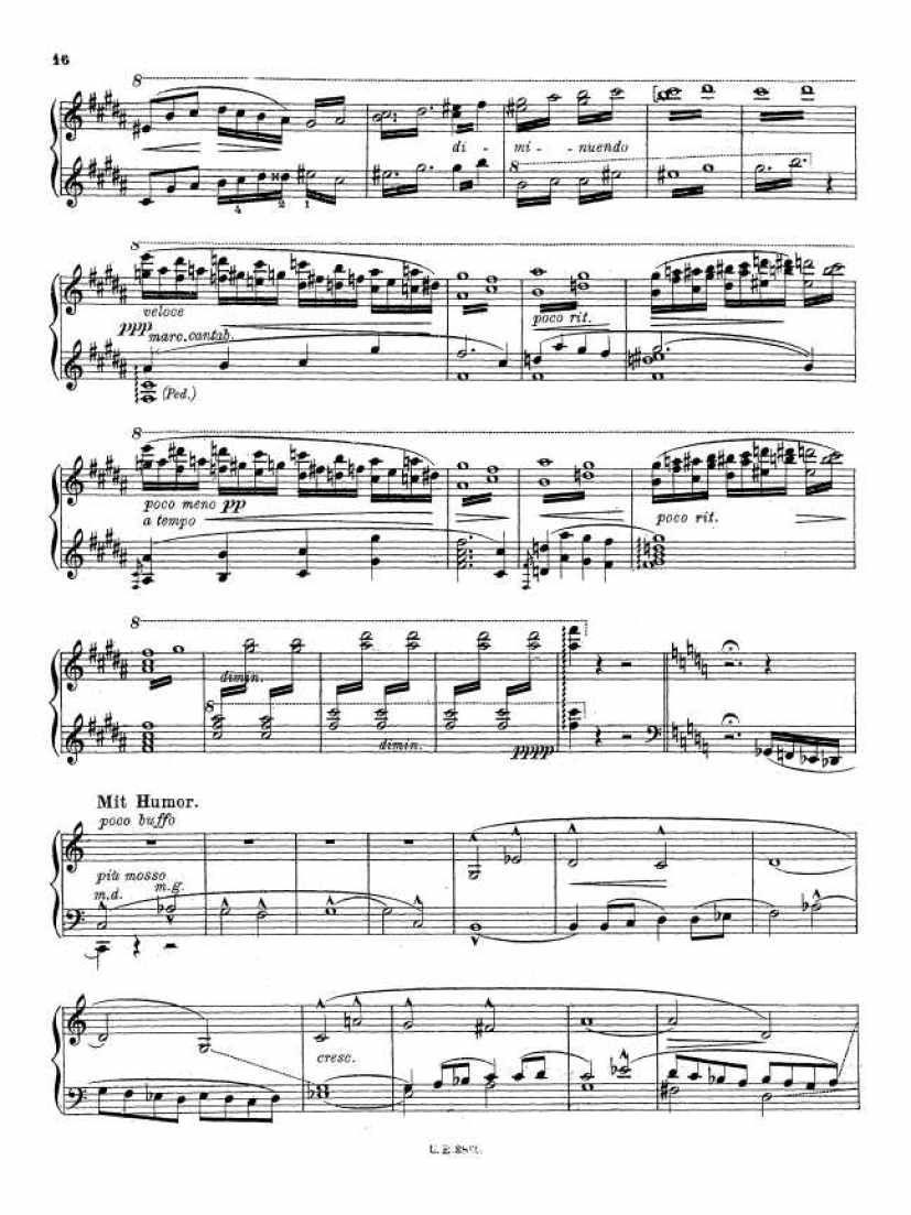 szymanowski 10钢琴谱