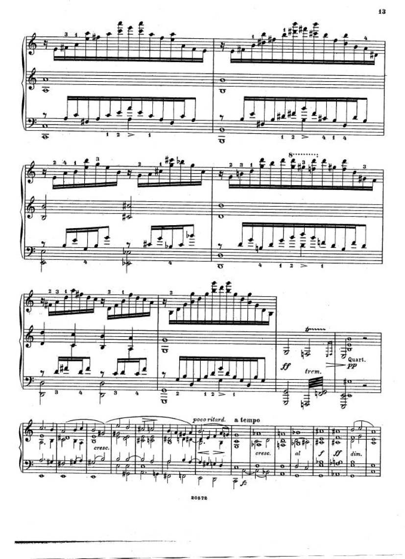 f小调钢琴协奏曲 Piano Concerto in f Minor Op.16钢琴谱