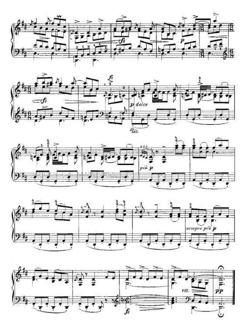 斯拉特舞曲 Slatter Op.72钢琴谱