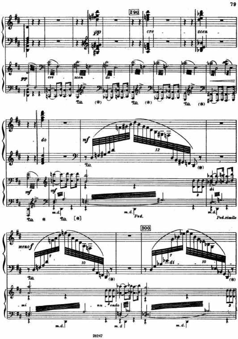 Pianoconcerto no 2 op 44钢琴谱