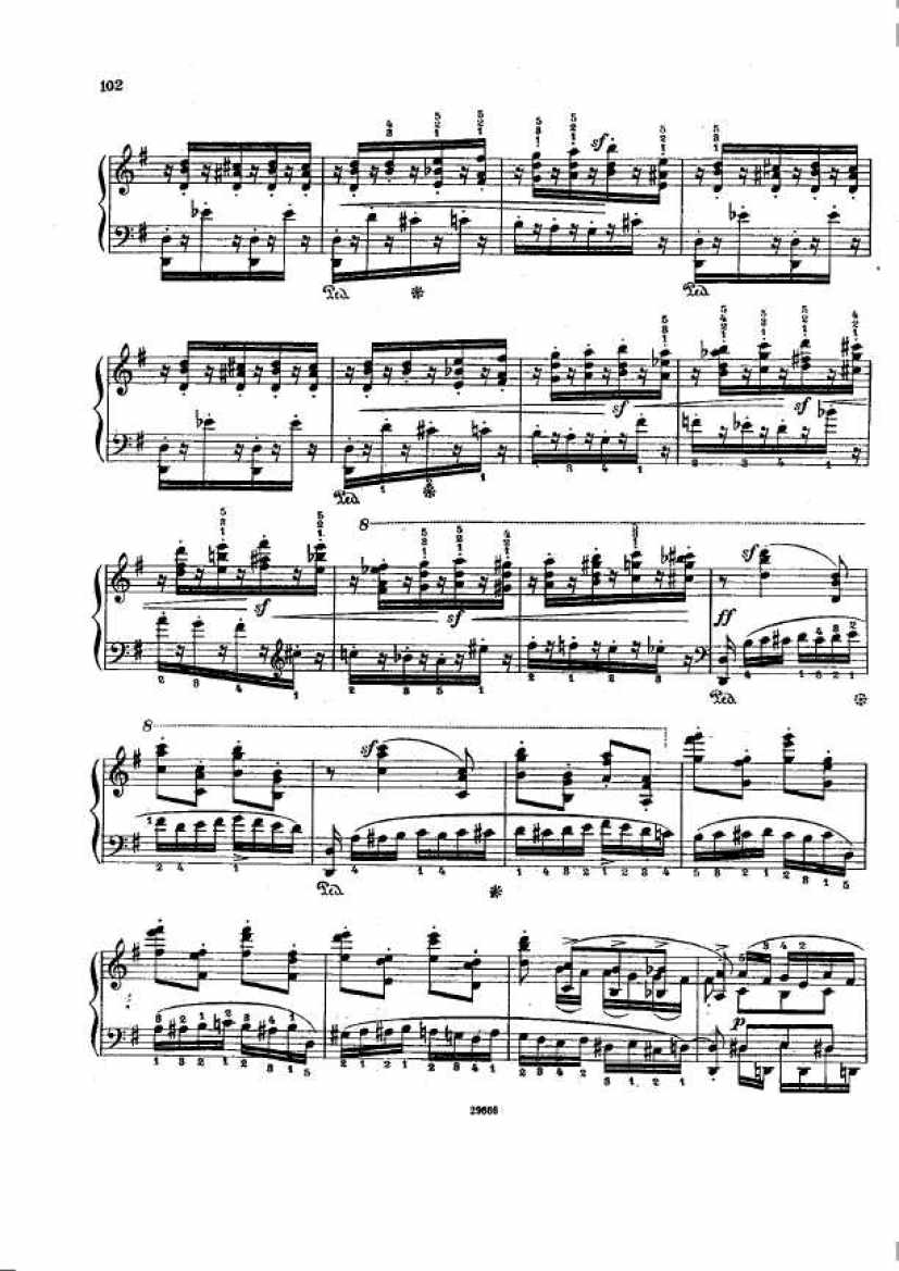 Cadenzas to Beethoven s Piano Concerto No[1].1 Op.15 华彩段（原版、戈多夫斯基、肯普夫版）钢琴谱