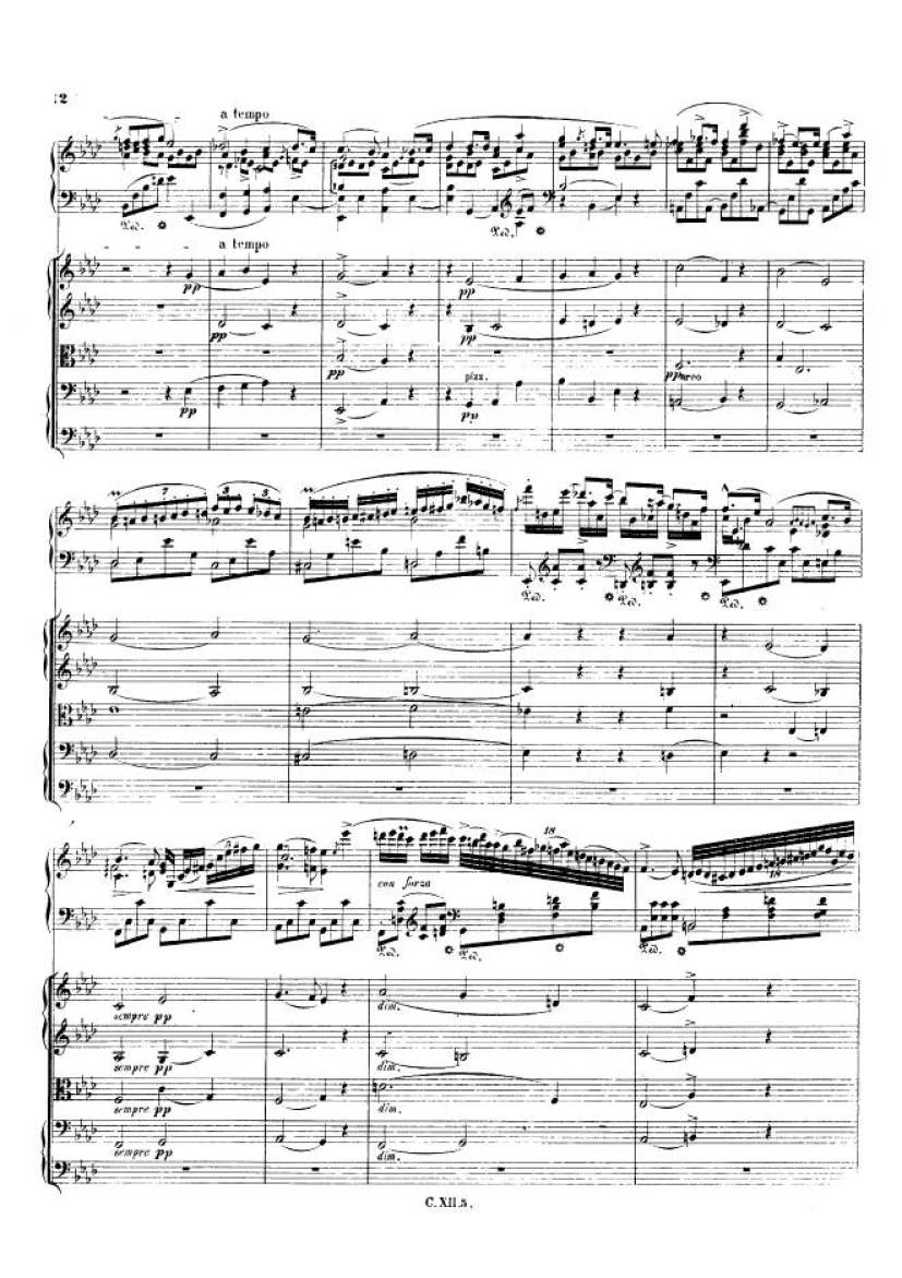 f小调第二钢琴协奏曲 Op.21 Piano Concerto No.2 in f Minor Op.21钢琴谱