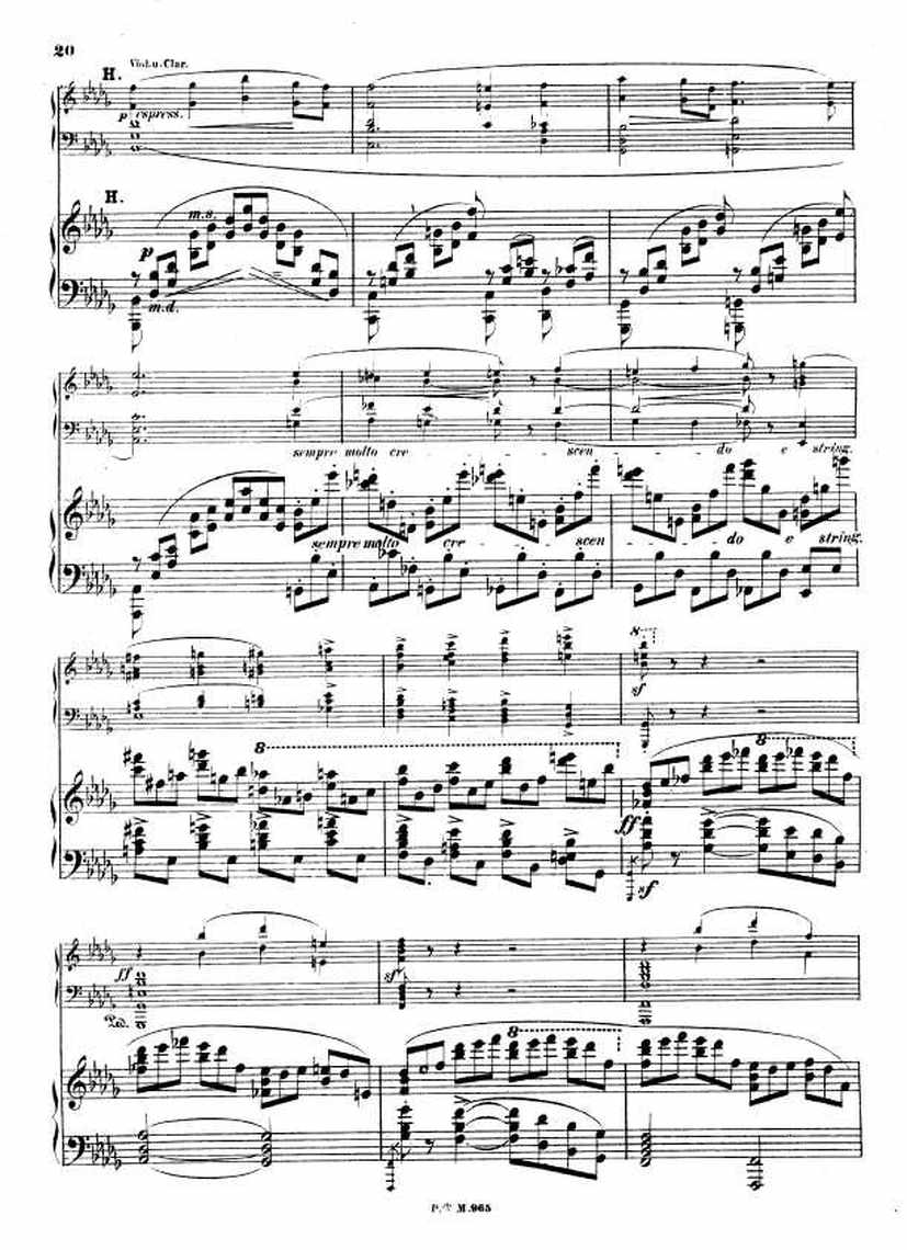 Scharwenka_32_PianoConcerto_no1_4钢琴谱