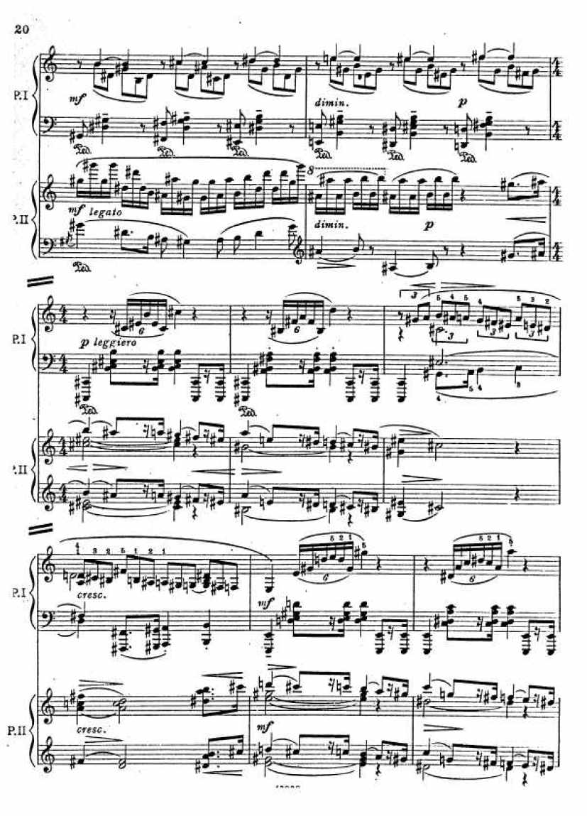 Medtner Op. 58, No. 2钢琴谱