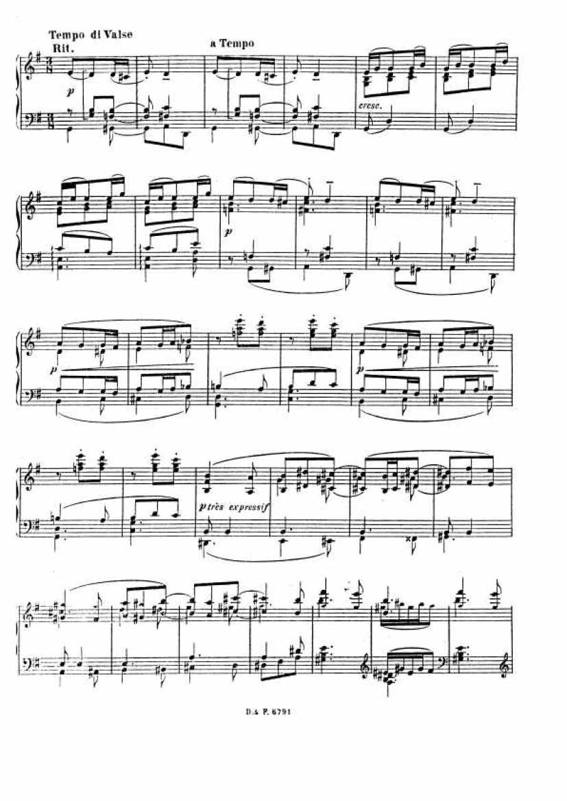 durand_debussy_petite钢琴谱