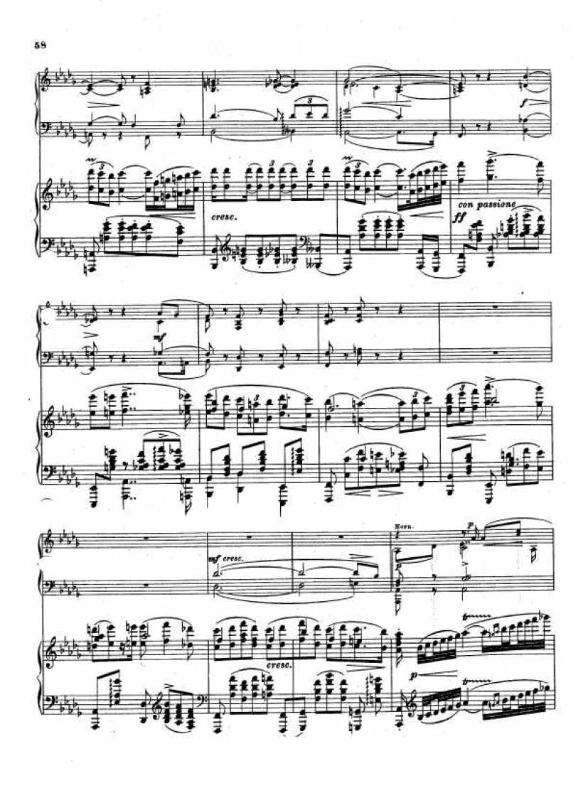 Scharwenka_op.80_Piano_concerto_No.3钢琴谱