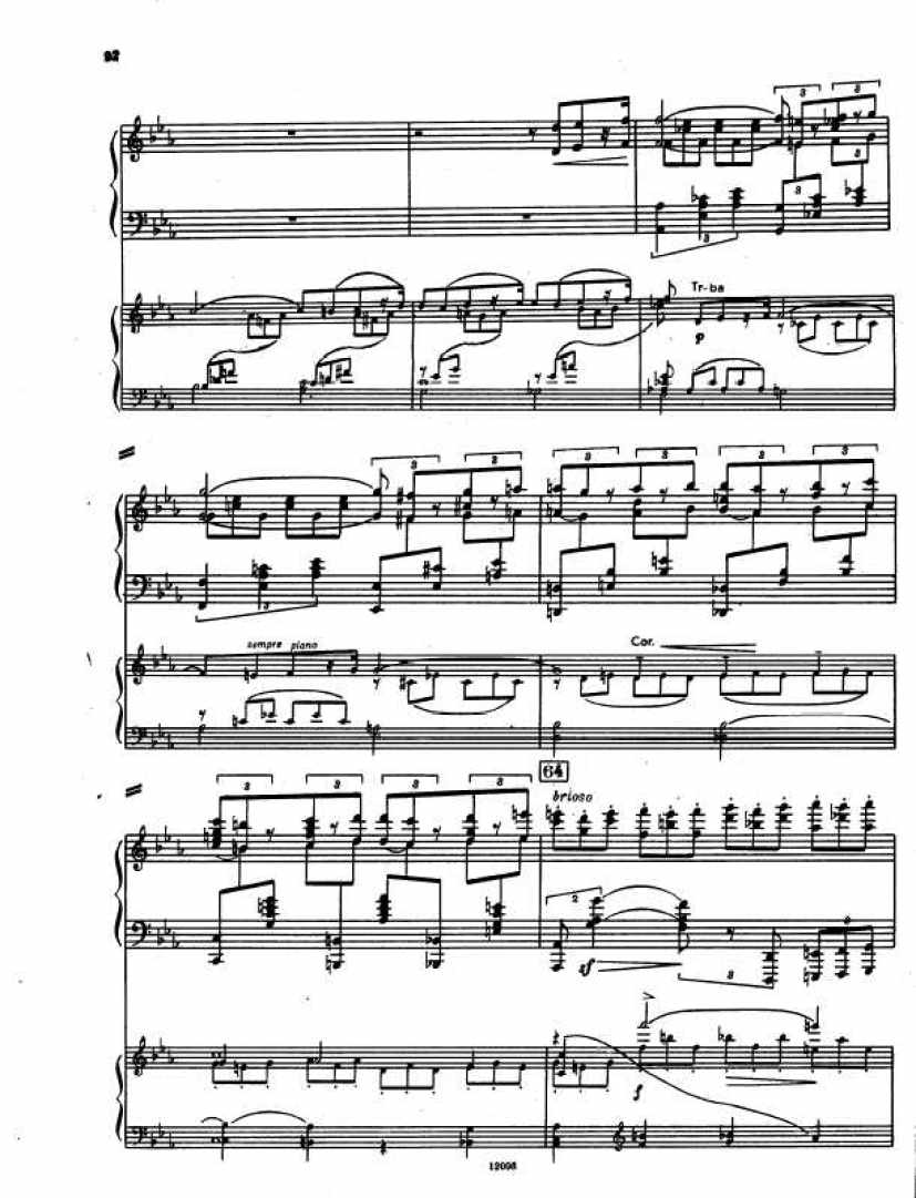 Medtner_33_PianoConcerto_no1_5钢琴谱