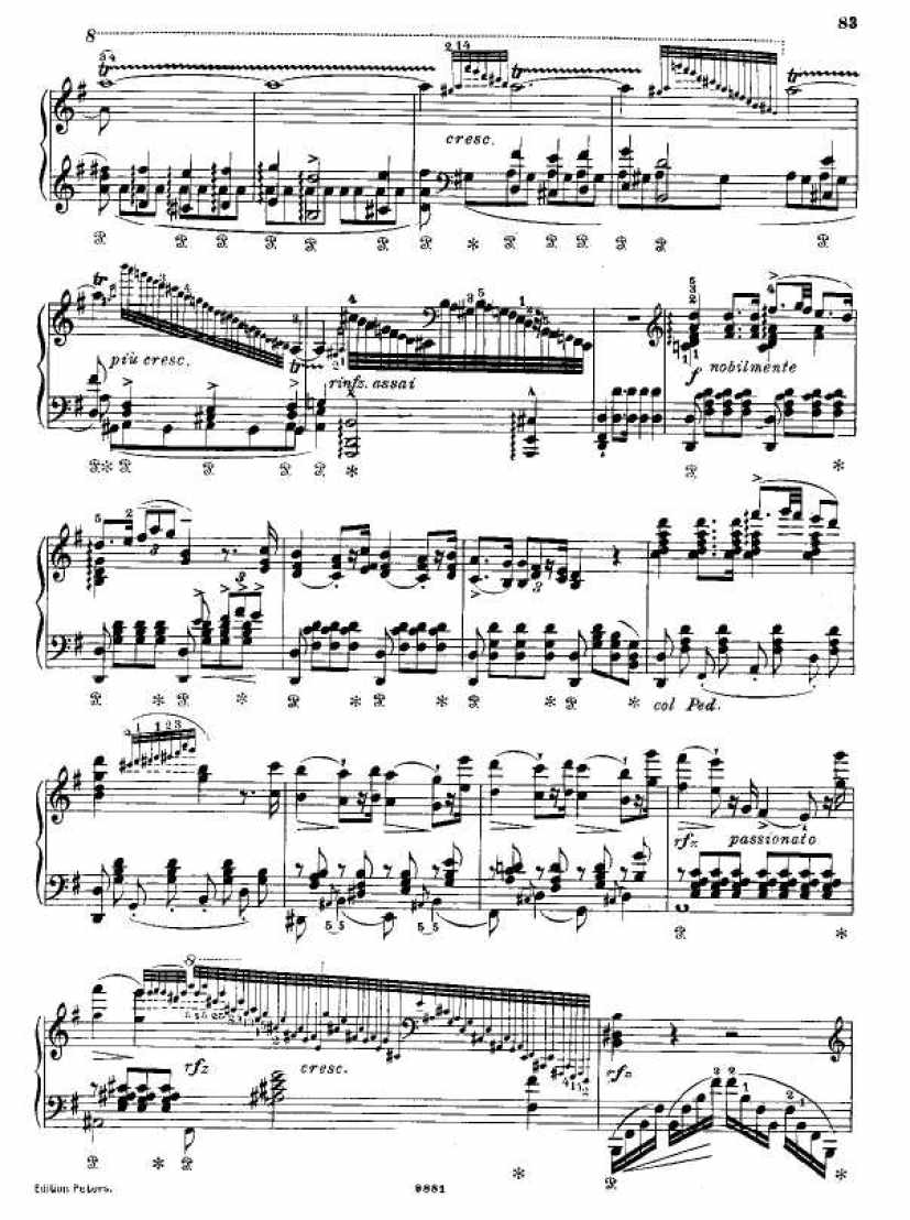 Liszt (Bellini)钢琴谱