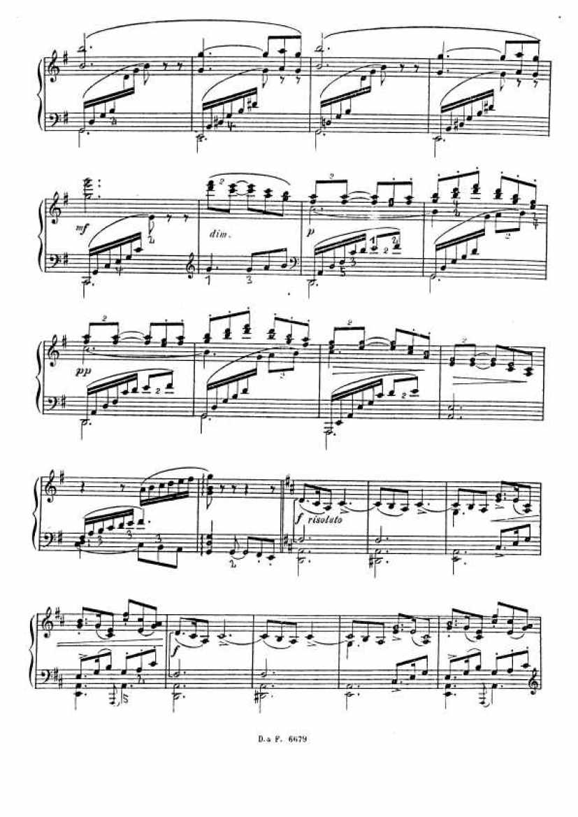 durand_debussy_petite钢琴谱