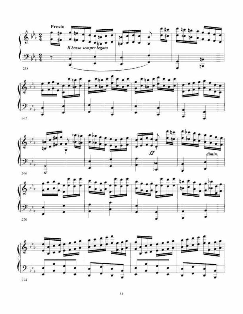 C大调钢琴奏鸣曲 Piano Sonata in C Major Op.7钢琴谱