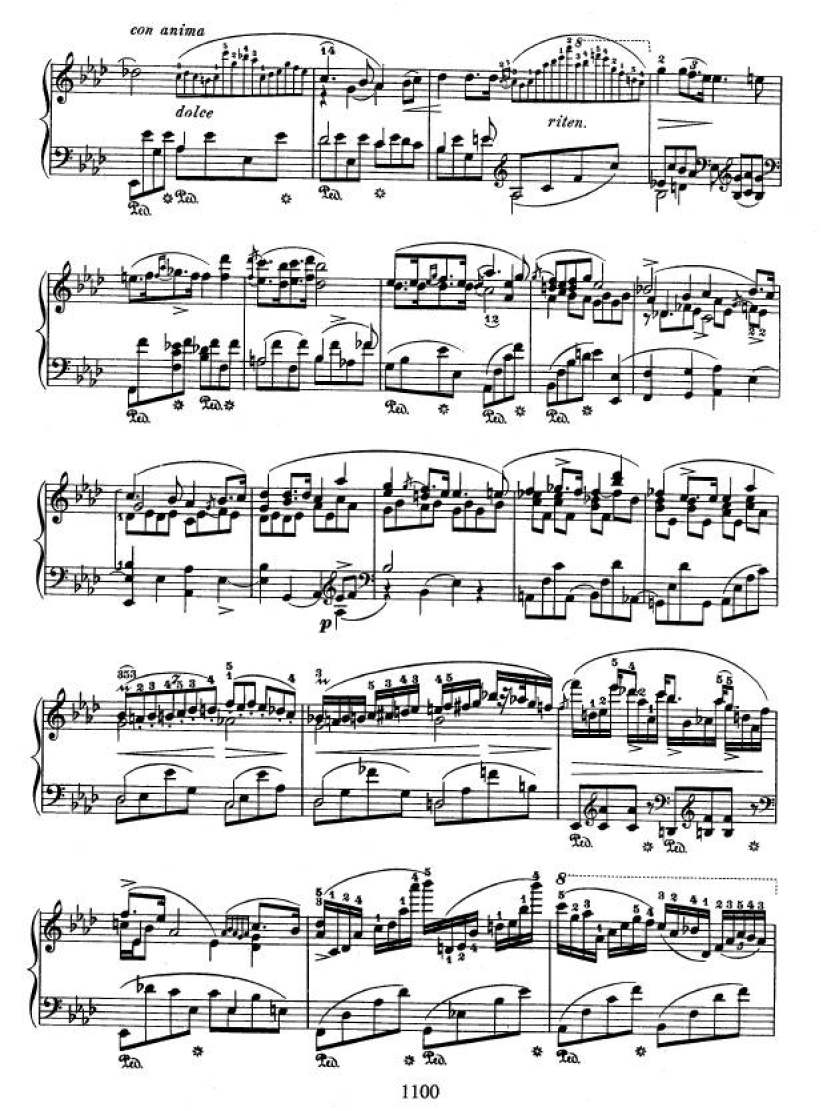 f小调第二钢琴协奏曲 Op.21 Piano Concerto No.2 in f Minor Op.21钢琴谱