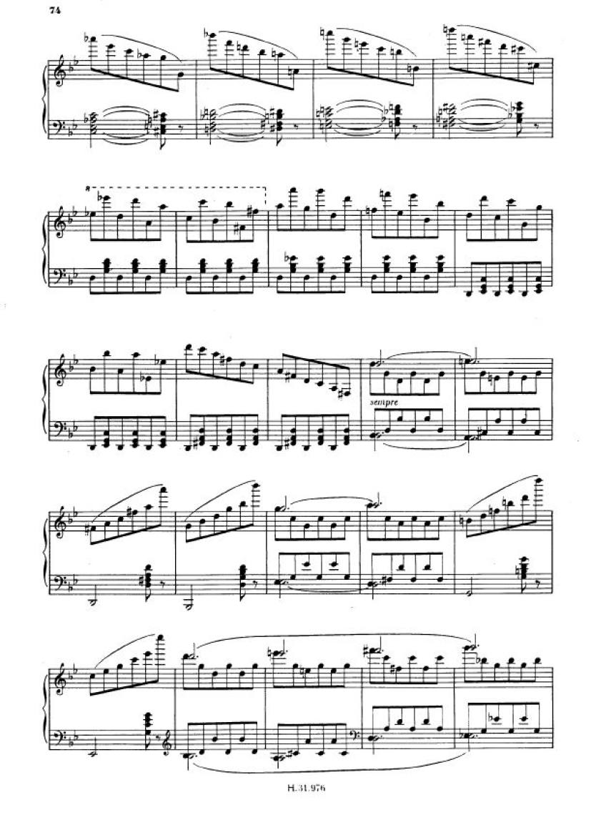 12首小调练习曲 12 Etudes in All Minor Keys Op.39钢琴谱