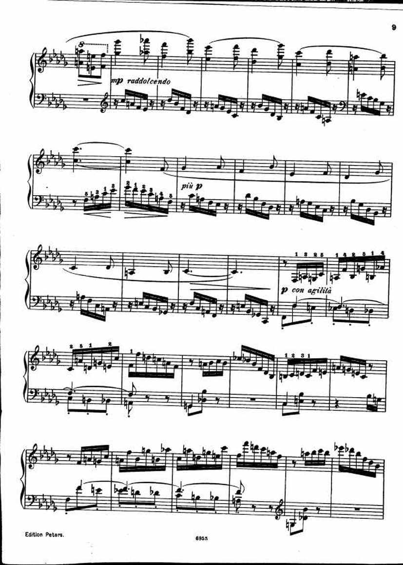 Moszkowski op.40 Scherzo钢琴谱