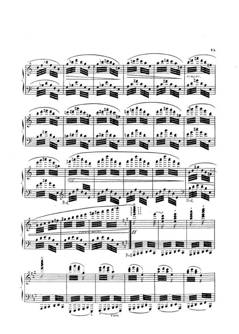 12首小调练习曲 12 Etudes in All Minor Keys Op.39钢琴谱