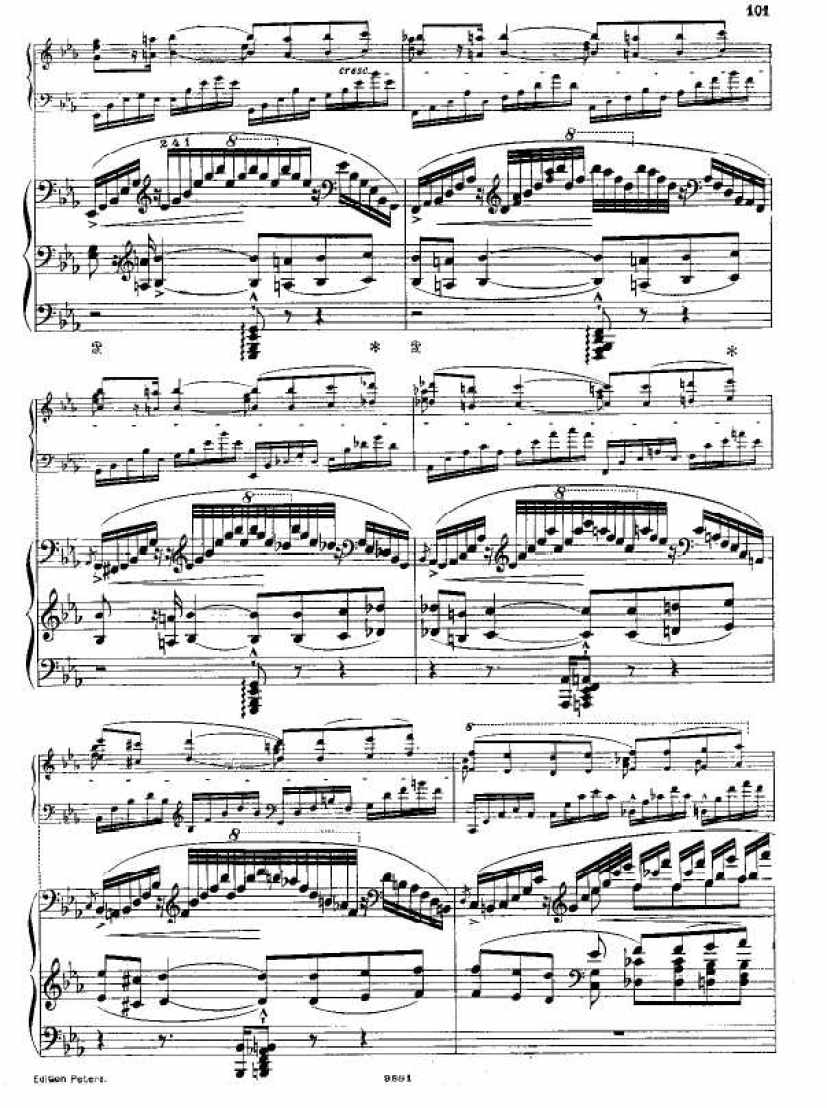 Liszt (Bellini)钢琴谱