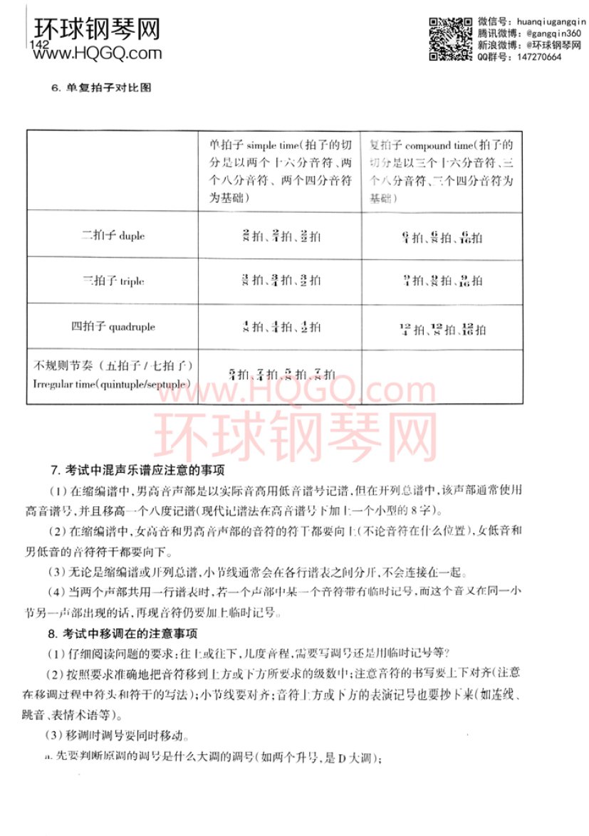 英皇考级乐理学习手册1钢琴谱