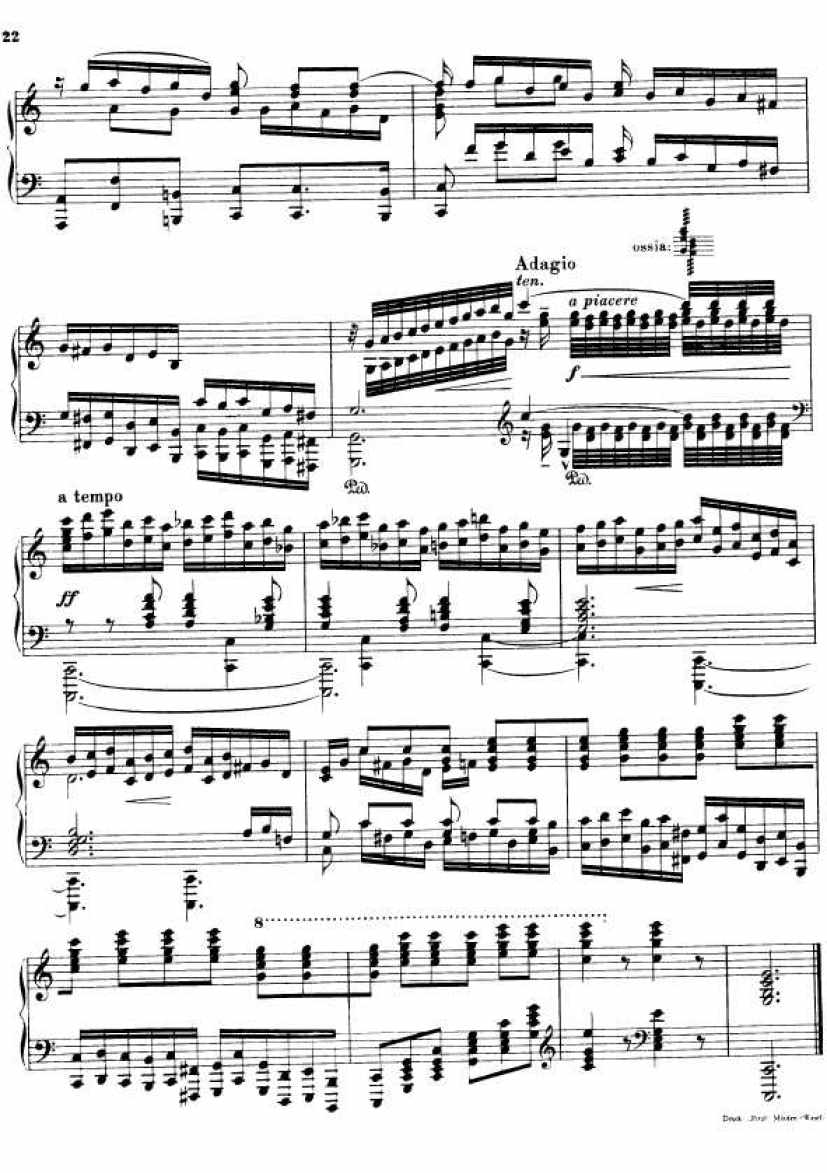 Busoni (Bach)钢琴谱