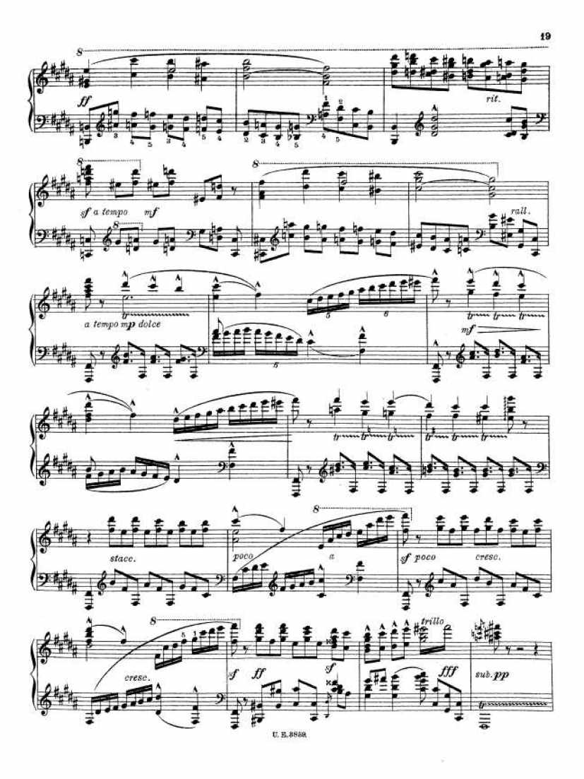 szymanowski 10钢琴谱