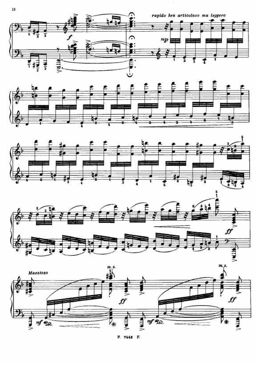 d小调托卡塔与赋格 Toccata and Fugue in d Minor BWV 565钢琴谱