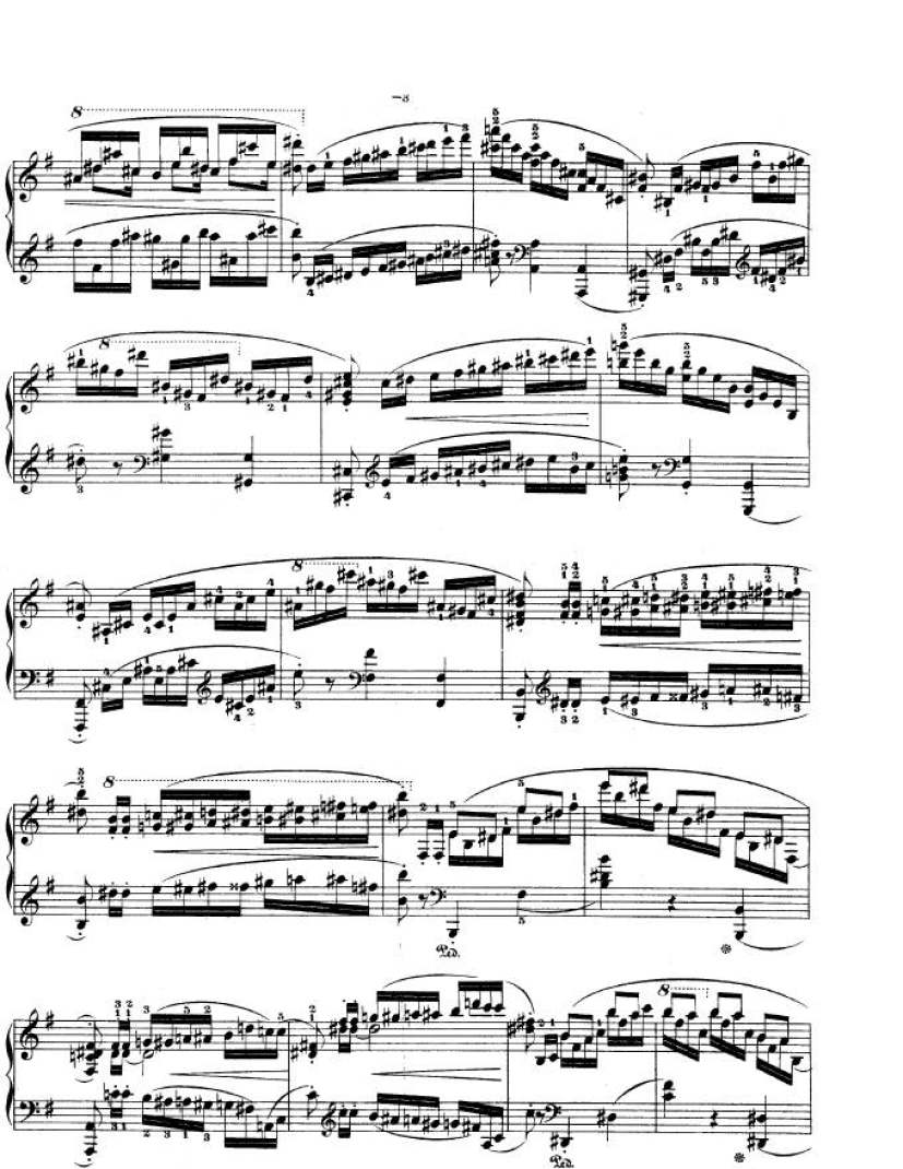 e小调第一钢琴协奏曲 Op.11 Piano Concerto No.1 in e Minor Op.11钢琴谱