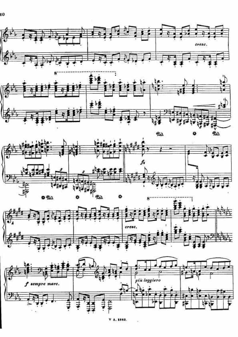 Busoni (Liszt)钢琴谱