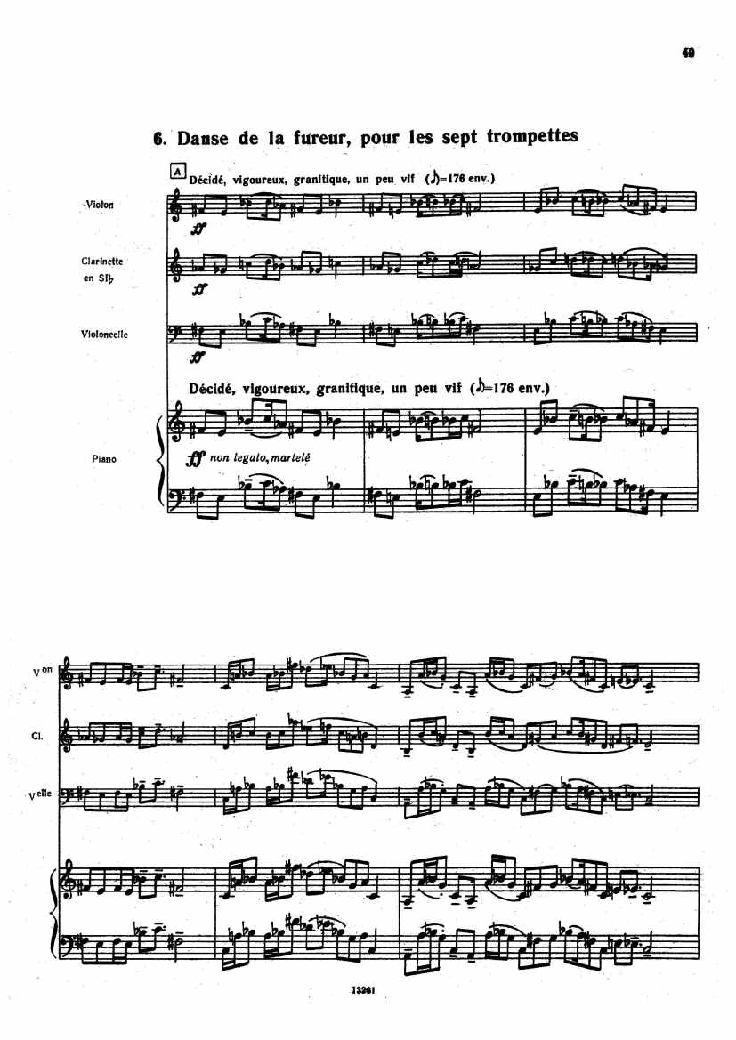 Messiaen_Quatuor_pour_la_fin_du_temps_score_part钢琴谱